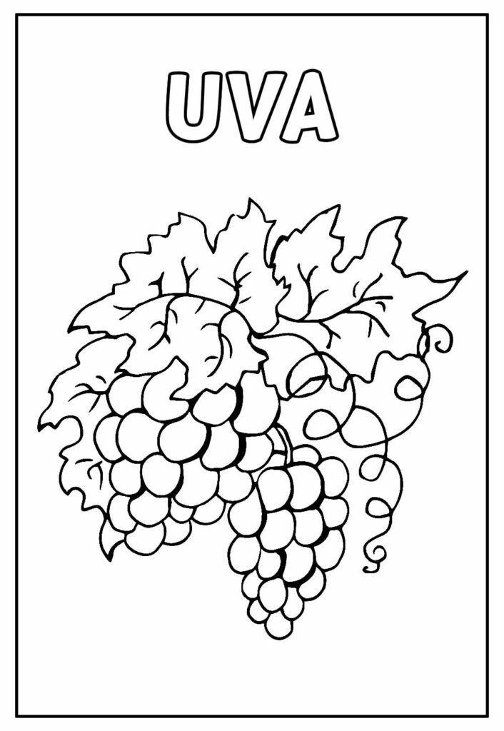desenhos de uva para colorir 23