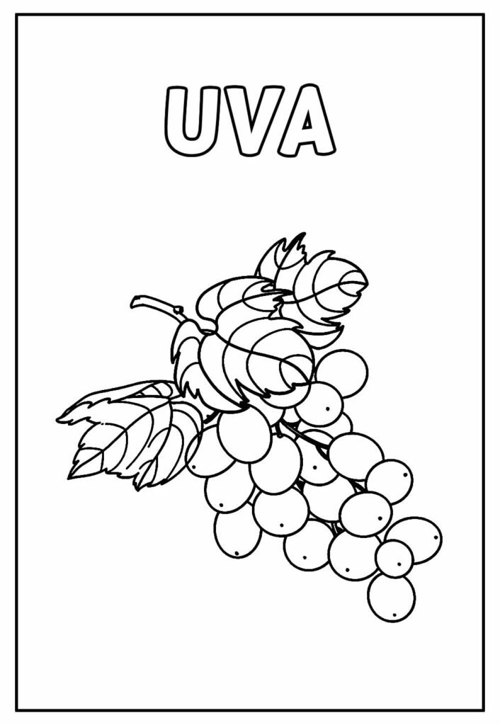 desenhos de uva para colorir 24