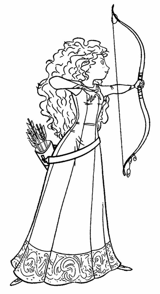 desenhos de valente para colorir 24
