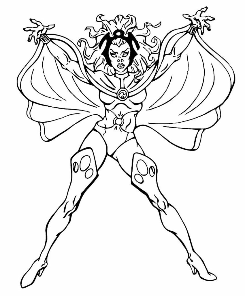 desenhos de x men para colorir 17