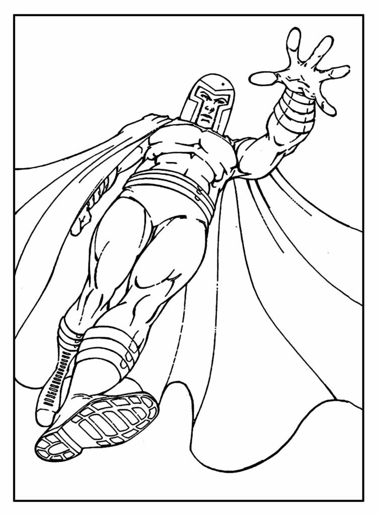 desenhos de x men para colorir 30