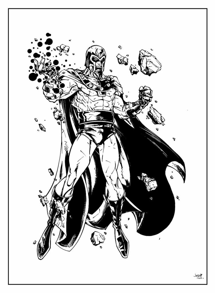 desenhos de x men para colorir 34