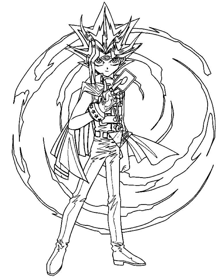 desenhos de yugioh para colorir 5 desenhos de yugioh para colorir 5