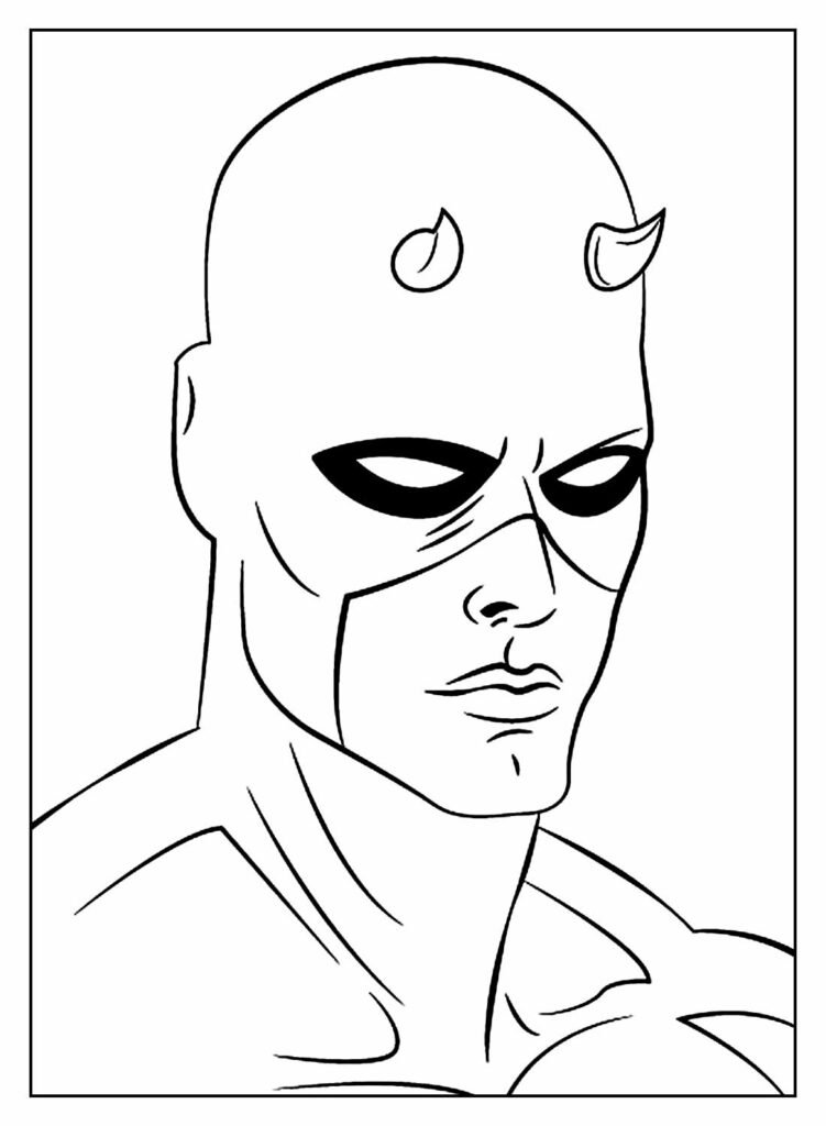 desenhos do demolidor para colorir 14