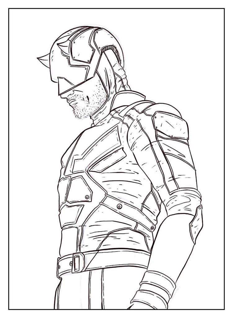 desenhos do demolidor para colorir 17