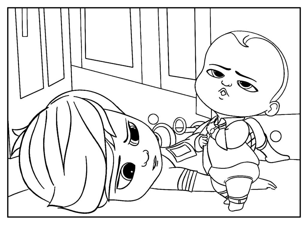 desenhos do poderoso chefinho para colorir 17