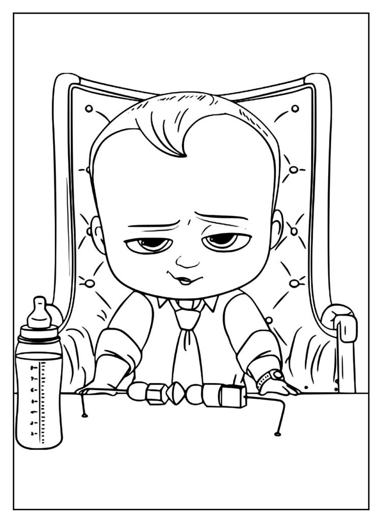 desenhos do poderoso chefinho para colorir 21