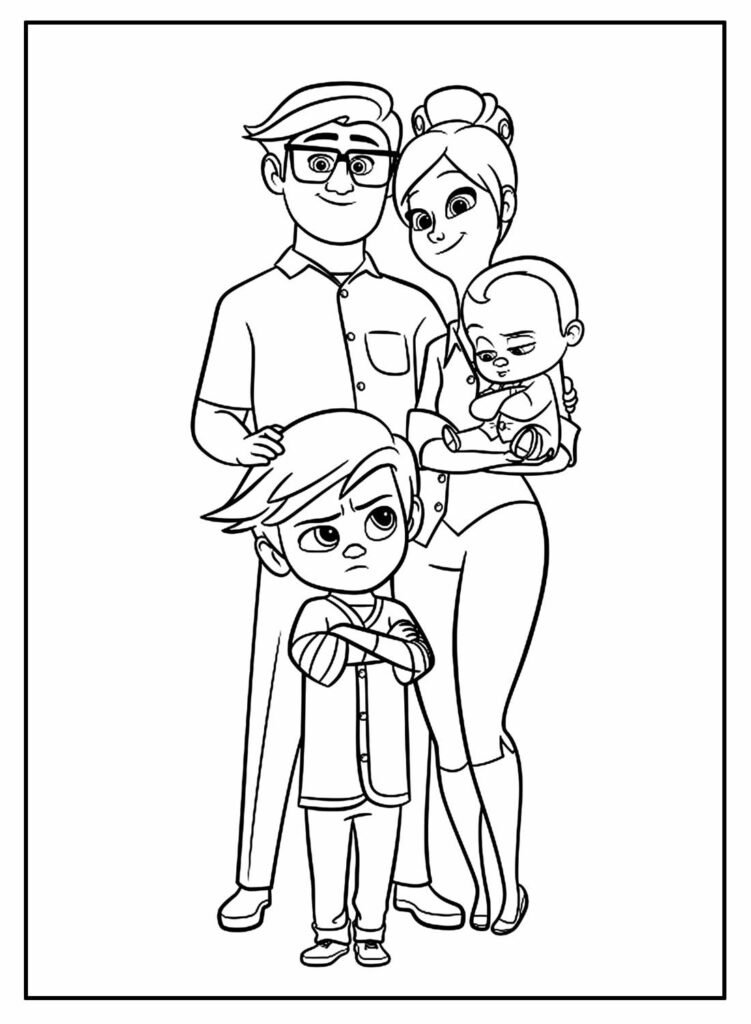 desenhos do poderoso chefinho para colorir 5