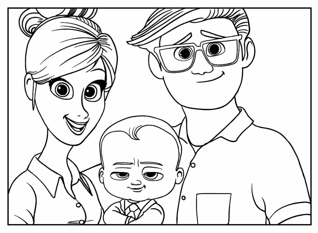 desenhos do poderoso chefinho para colorir 7