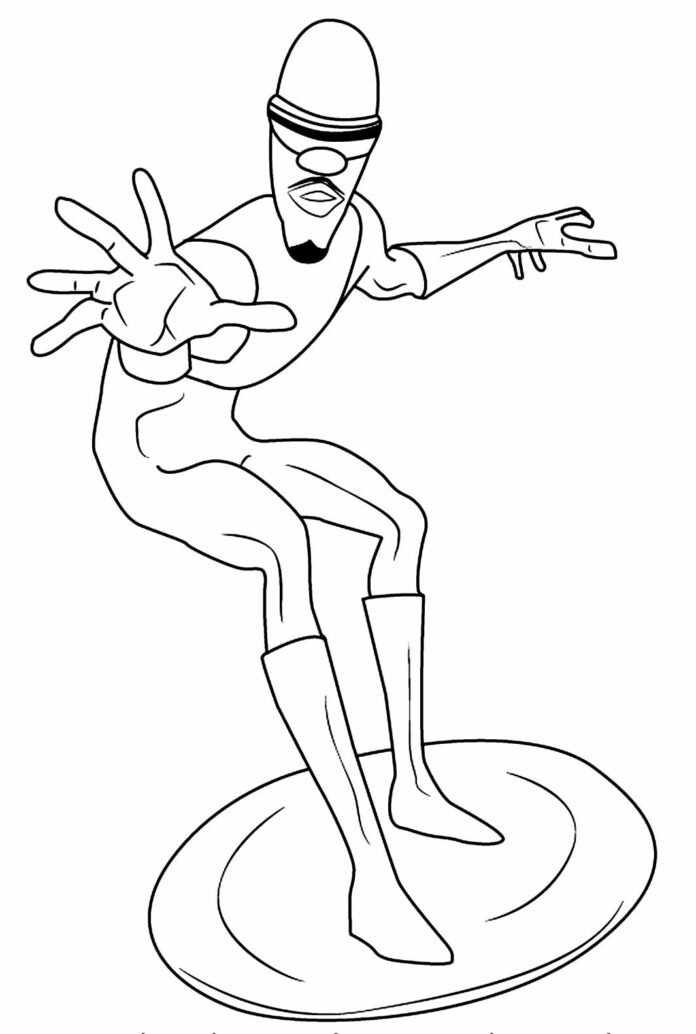 Desenhos de Os Incríveis para Colorir e Imprimir