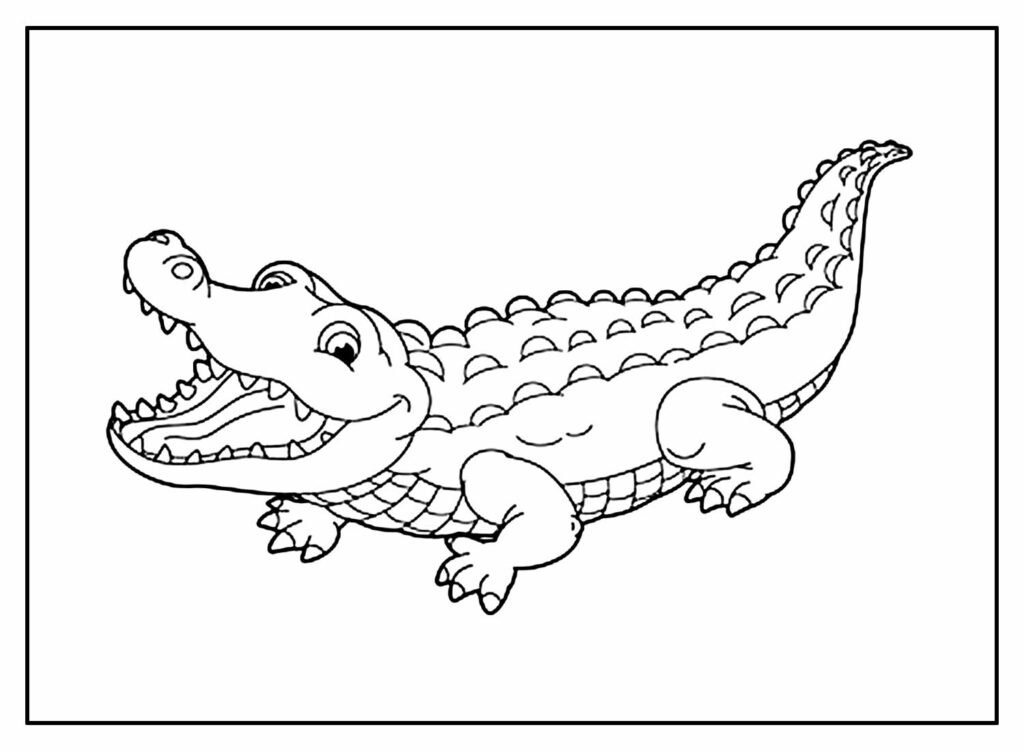 desenhos jacare 1
