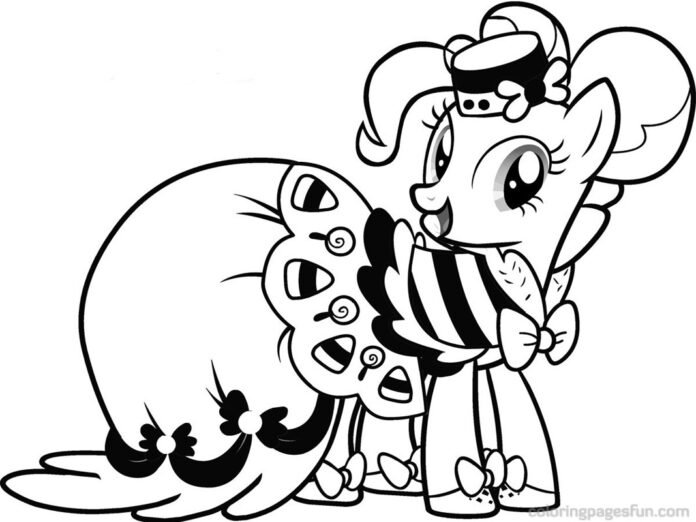+100 Desenhos do My Little Pony para Colorir e Imprimir