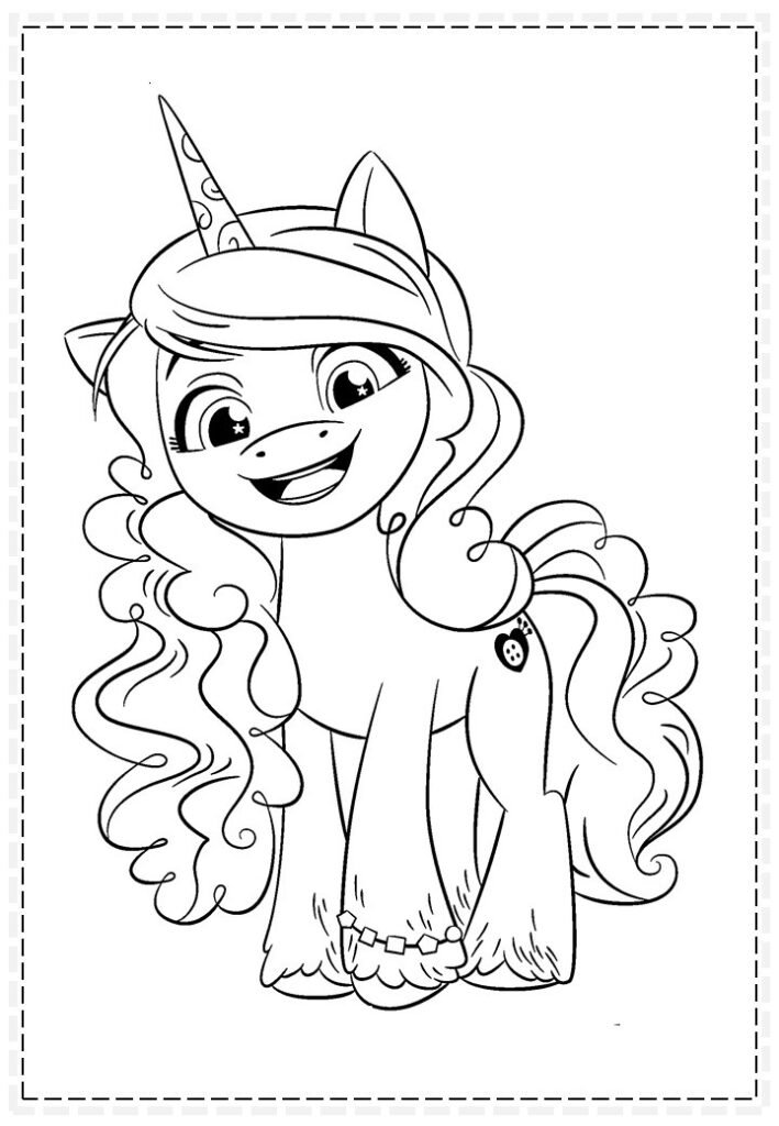 Desenhos para imprimir e colorir My Little Pony