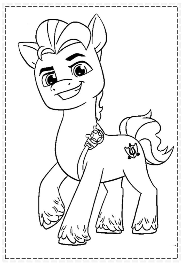 100 Desenhos do My Little Pony para Colorir e Imprimir