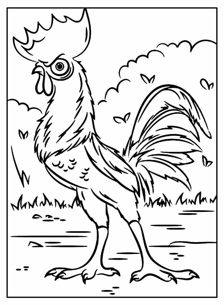 desenhos para colorir da moana 10