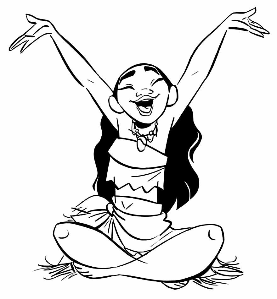 desenhos para colorir da moana 24
