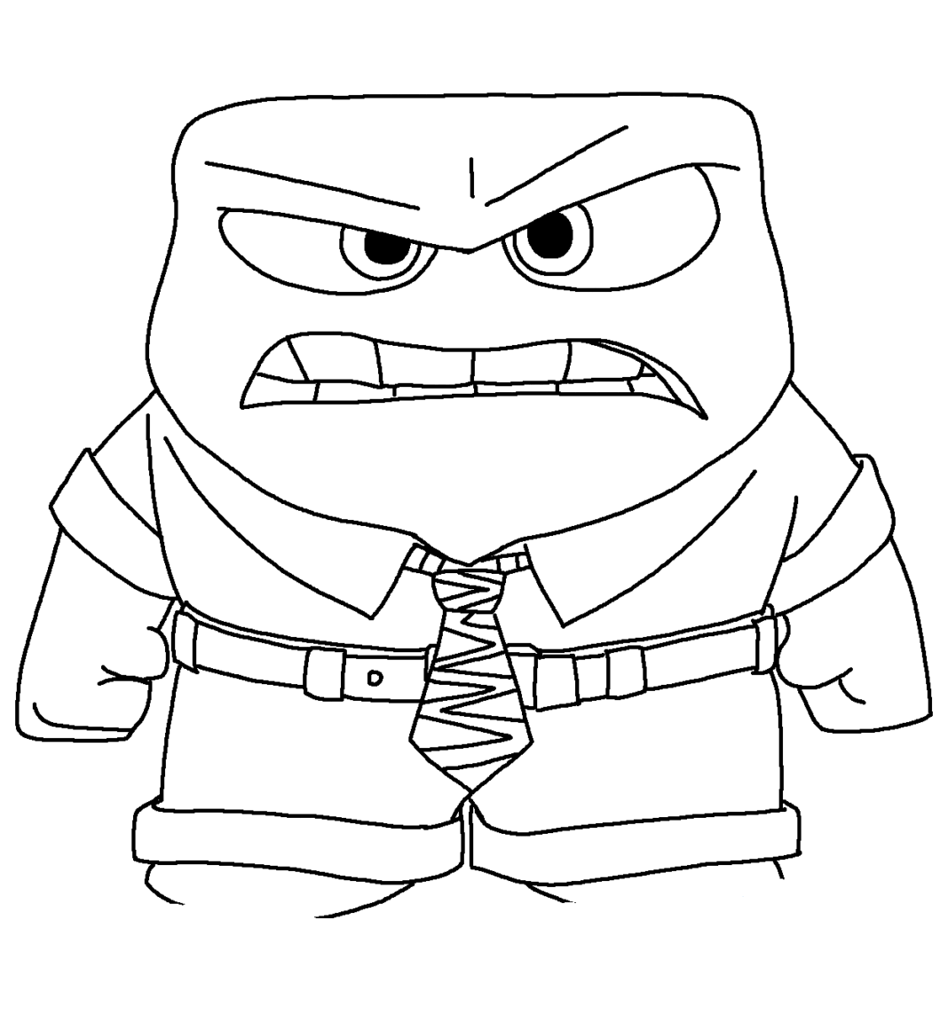 +50 Desenhos de Divertida Mente para Colorir e Imprimir