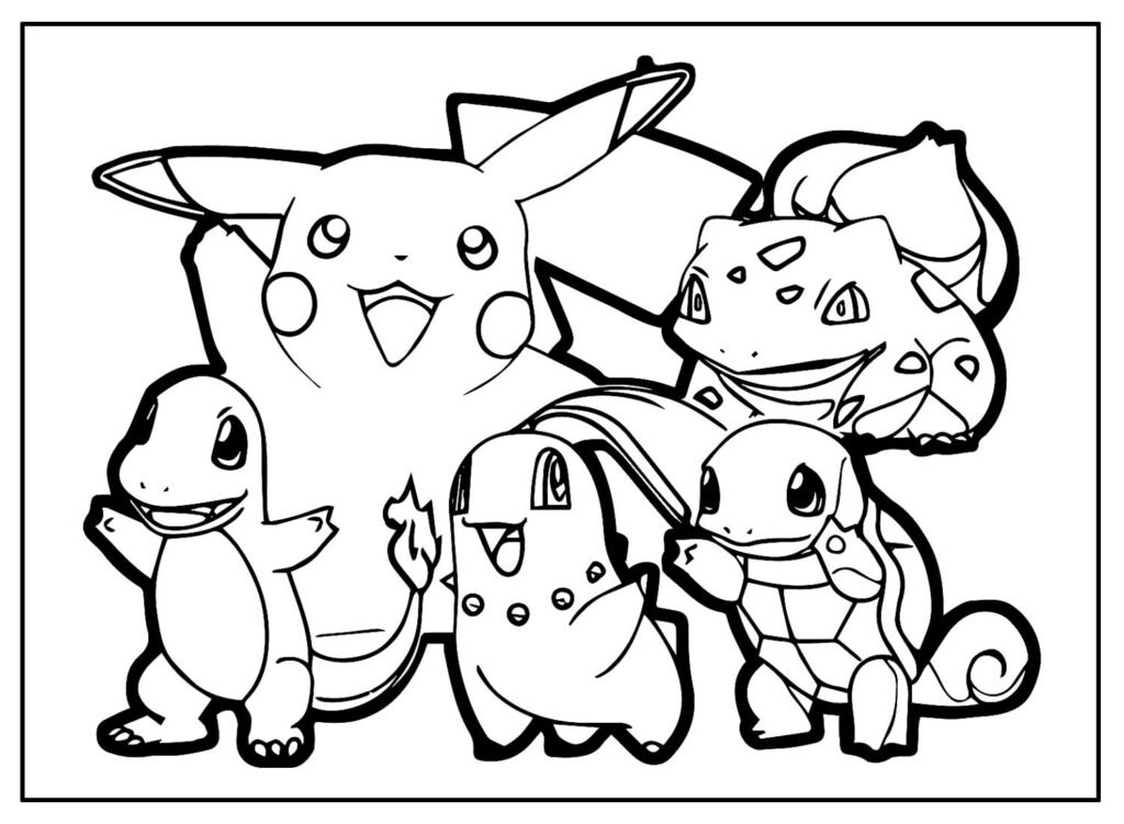 desenhos para colorir de pokemon 12