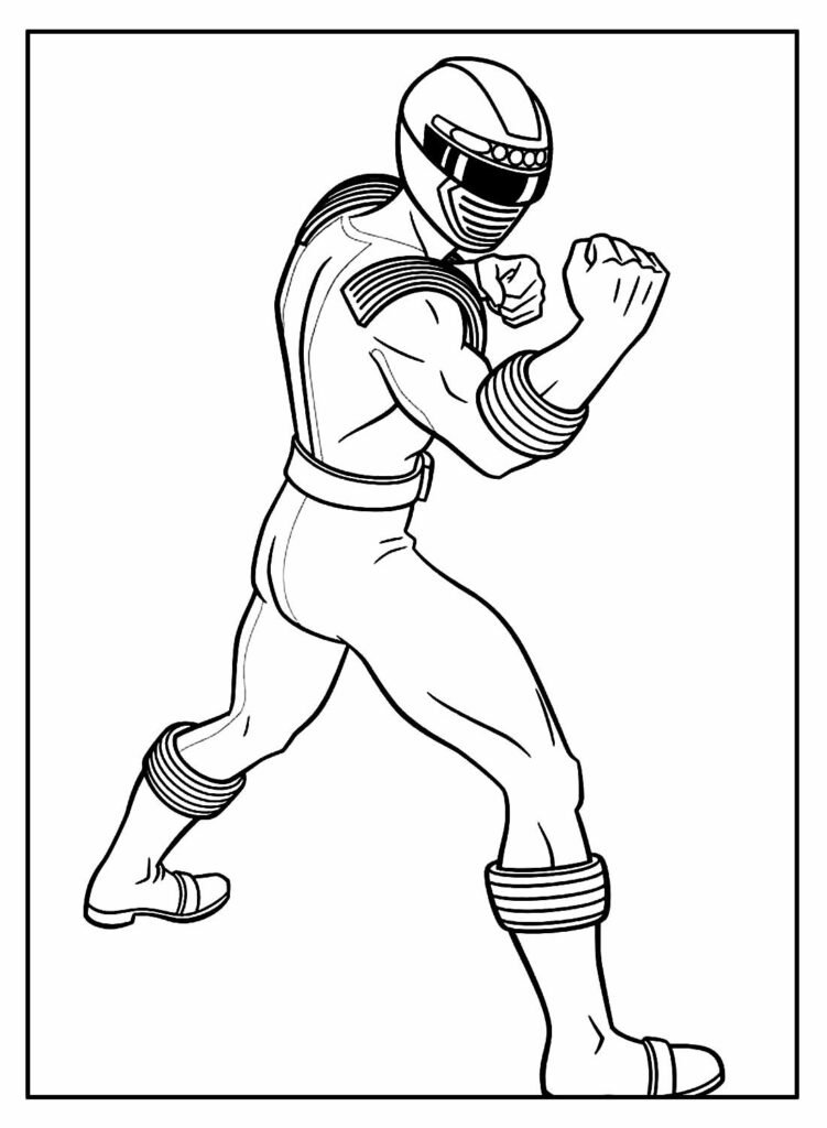 desenhos para colorir de power rangers 20