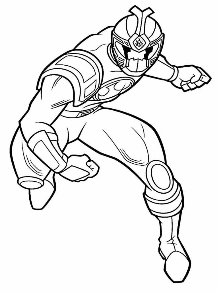 desenhos para colorir de power rangers 8a