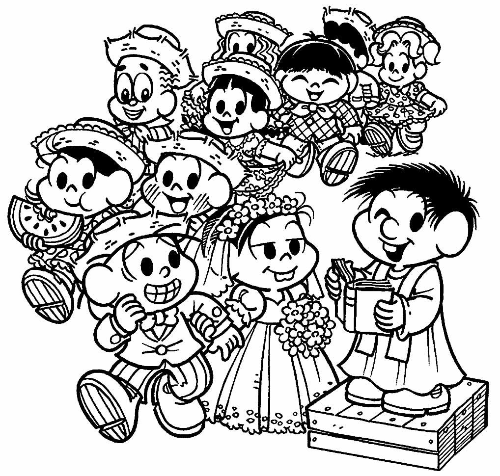 Turma do Chico Bento  400 Atividades e Desenhos para Colorir