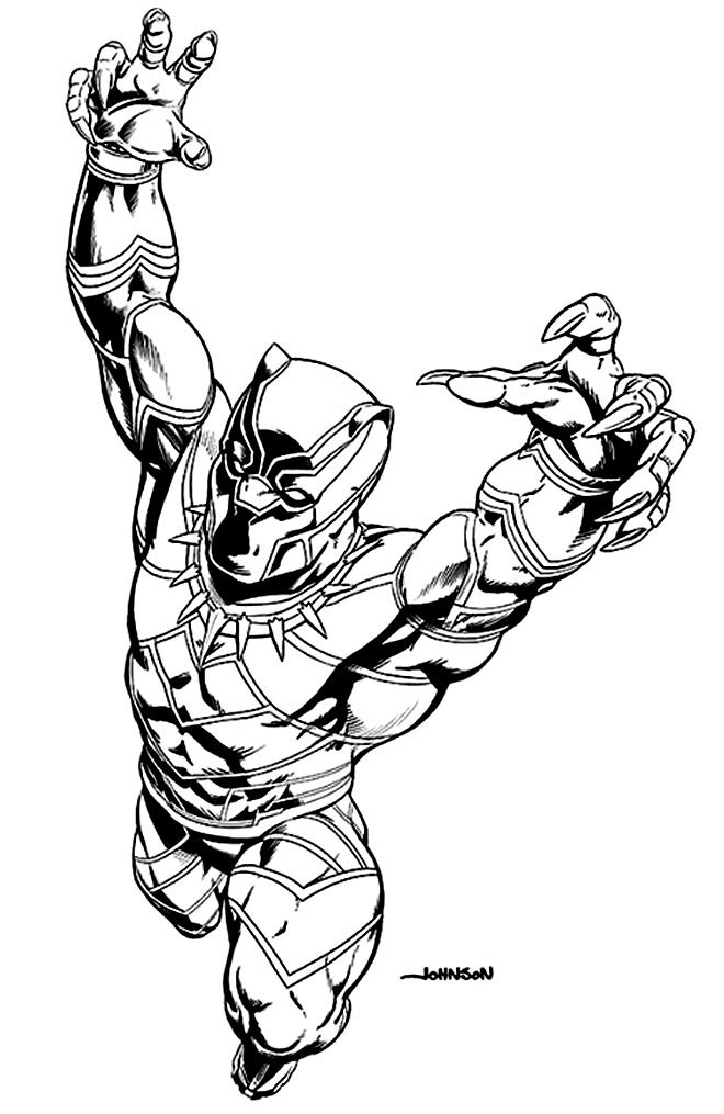 desenhos para colorir do pantera negra 4 desenhos para colorir do pantera negra 4
