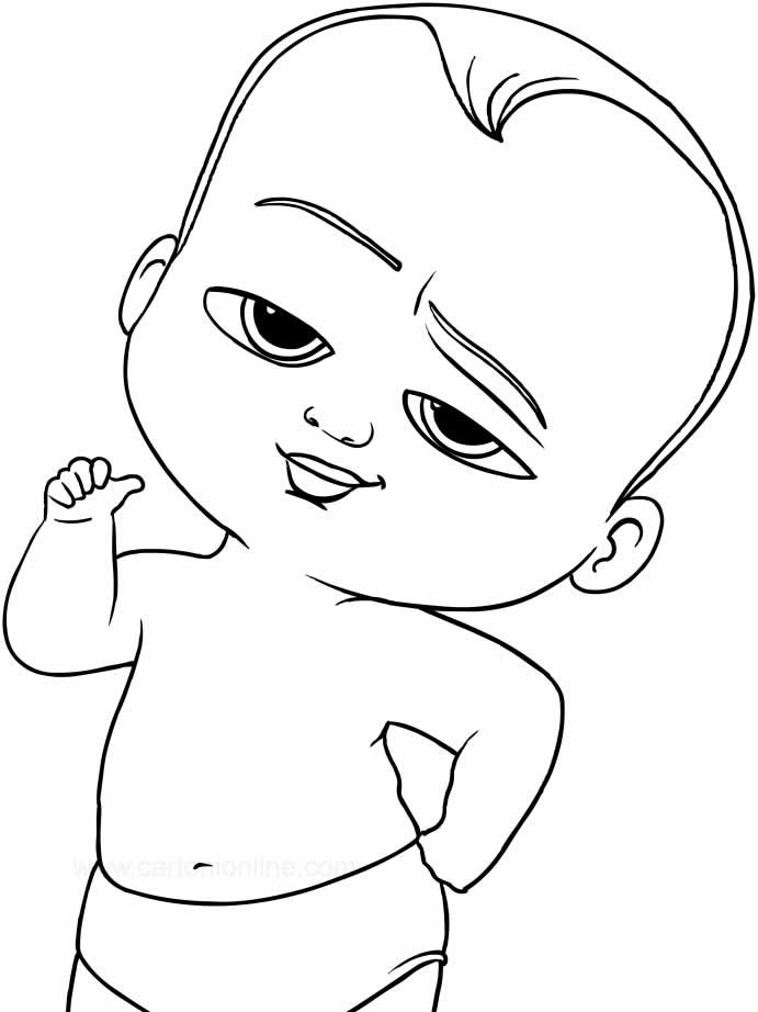 desenhos para colorir do poderoso chefinho simples e facil 1