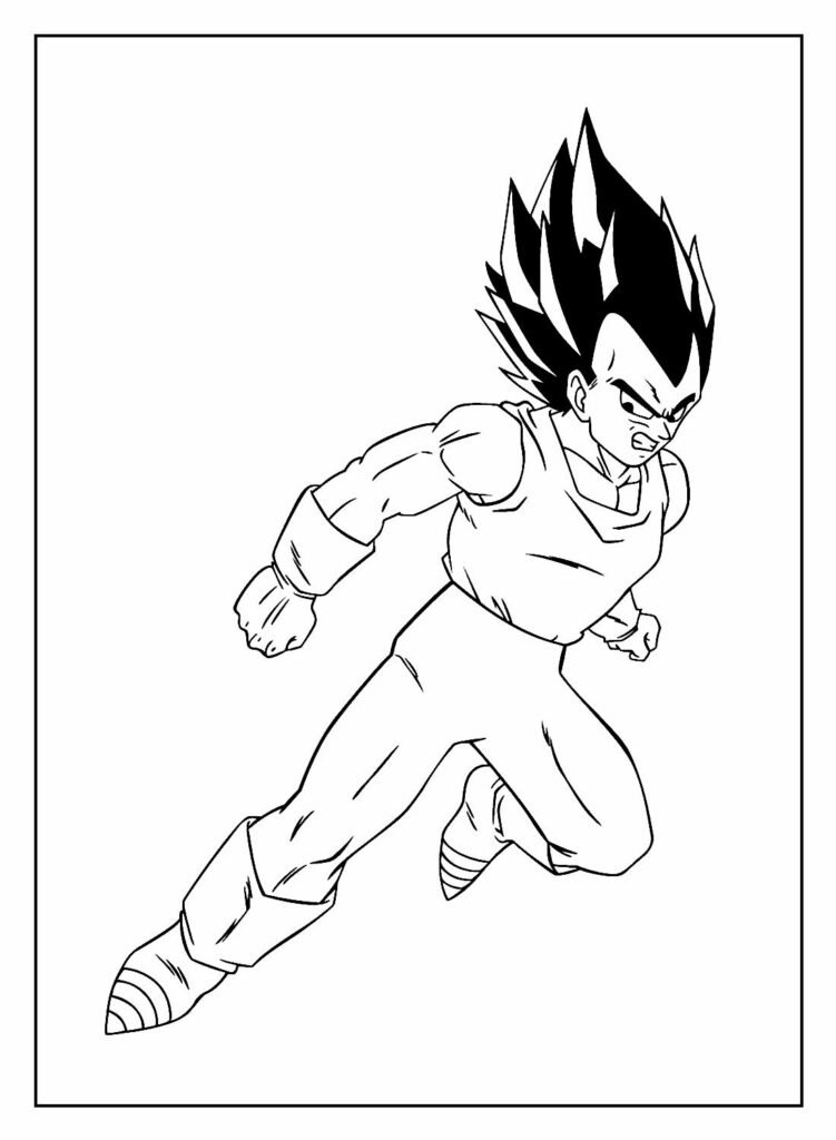 desenhos para colorir dragon ball z 22