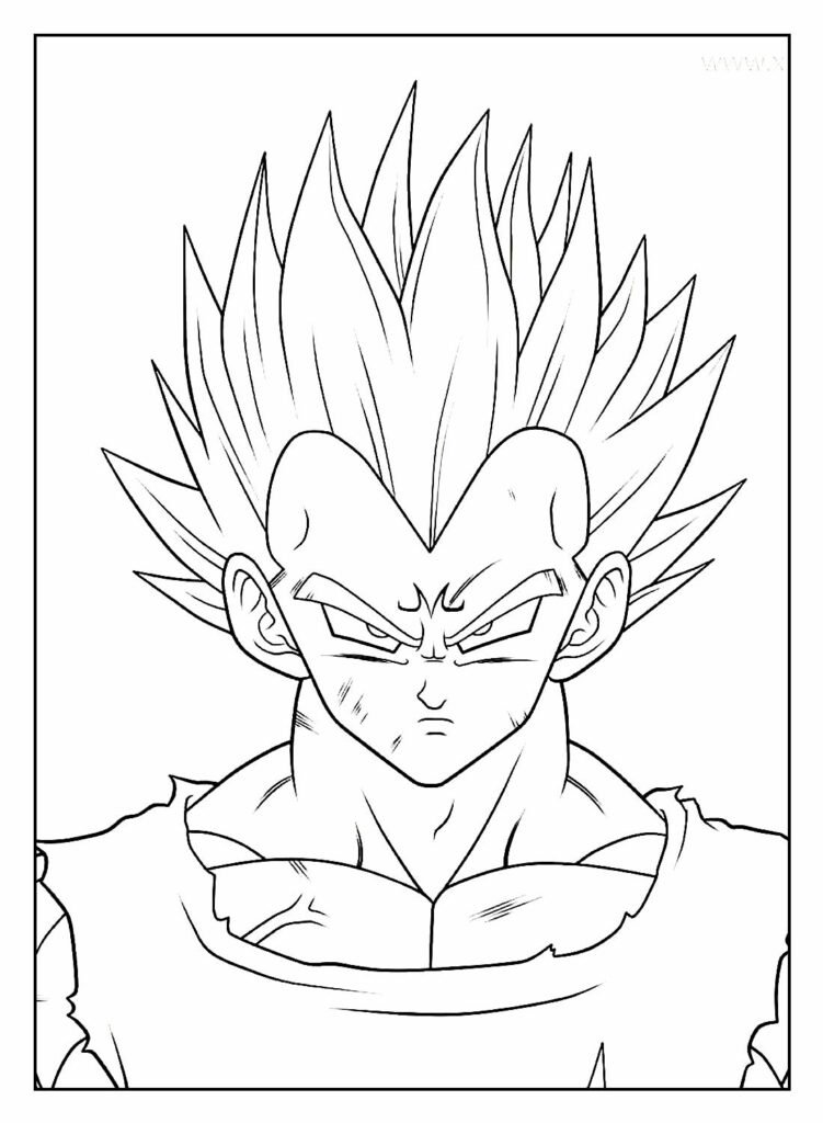 Desenhos de Dragon Ball Z para colorir - Bora Colorir