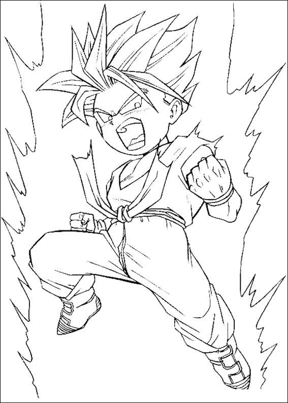 dragon ball z para colorir Descubram milhares de desenhos a colorir  gratuitos para imprimir destinados…