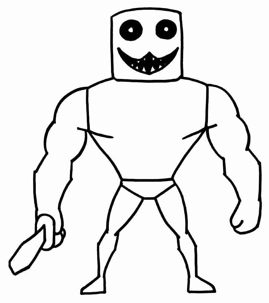 desenhos de roblox para colorir