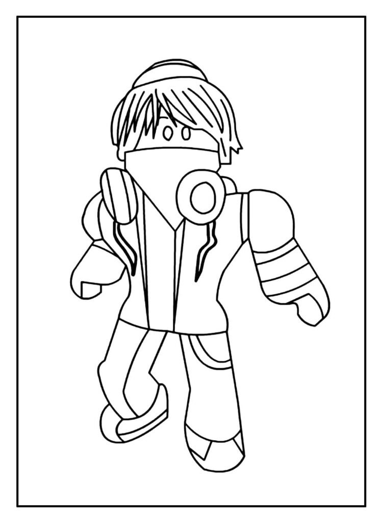 Desenhos do roblox para colorir [2022] - Desenhos Para Desenhar