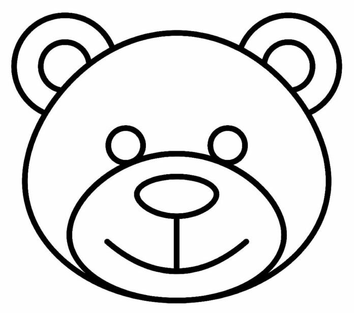 +100 Desenhos de Ursinho para Colorir e Imprimir