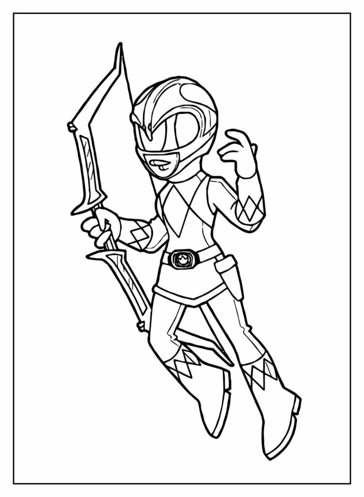 desenhos power rangers 8