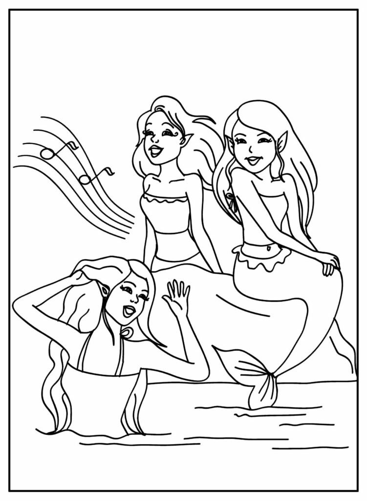 desenhos sereia 9