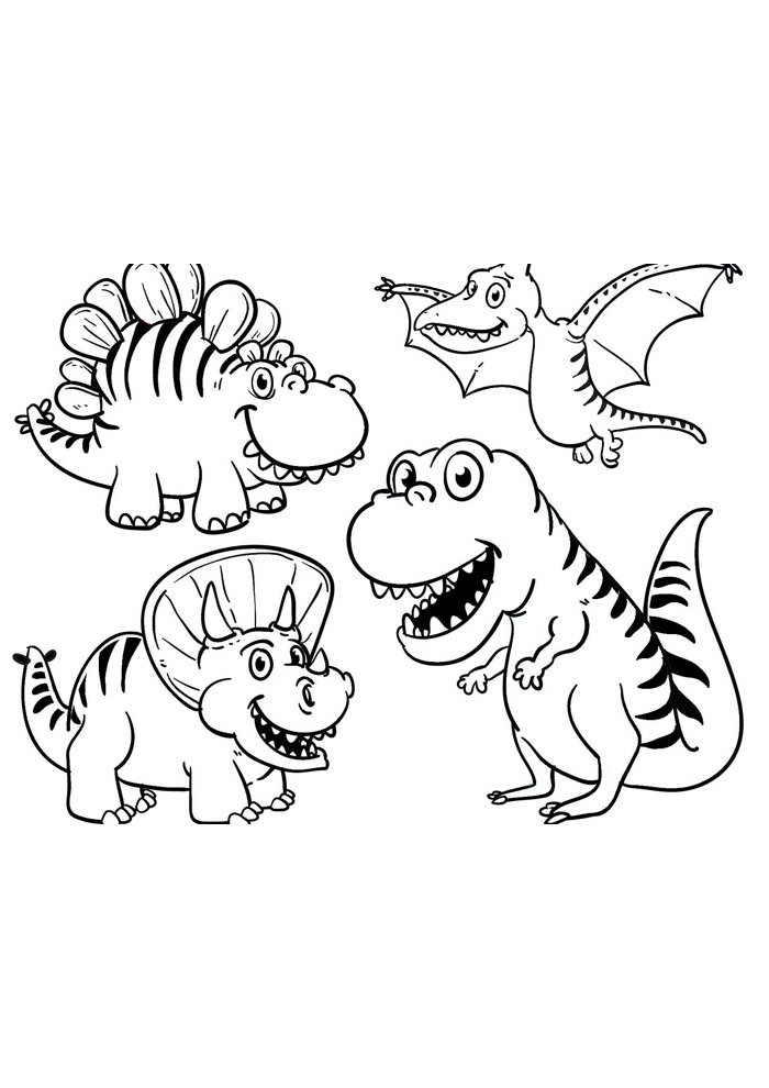 dinossauro para colorir 18