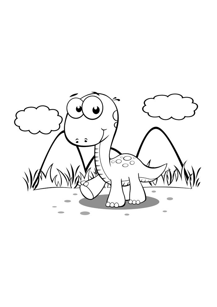 dinossauro para colorir 27