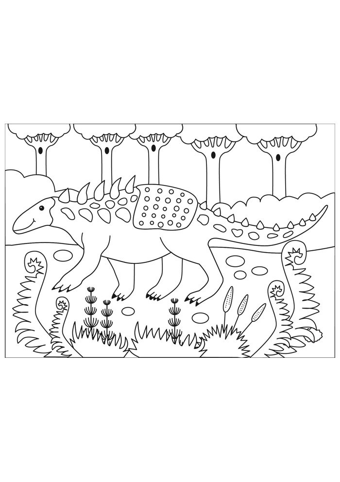 dinossauro para colorir 36
