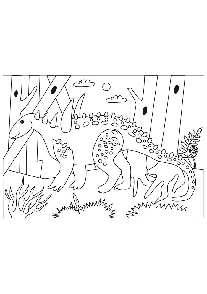 dinossauro para colorir 40