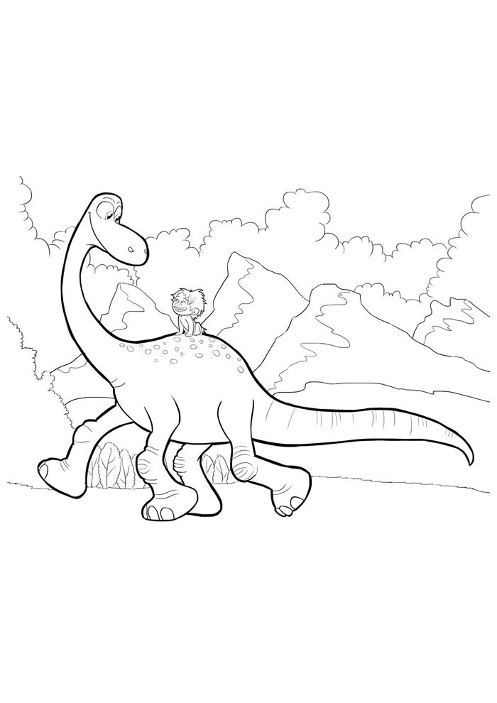 dinossauro para colorir 41