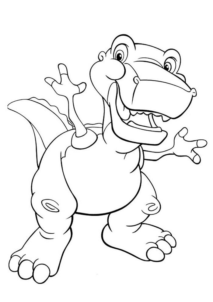 dinossauro para colorir 44