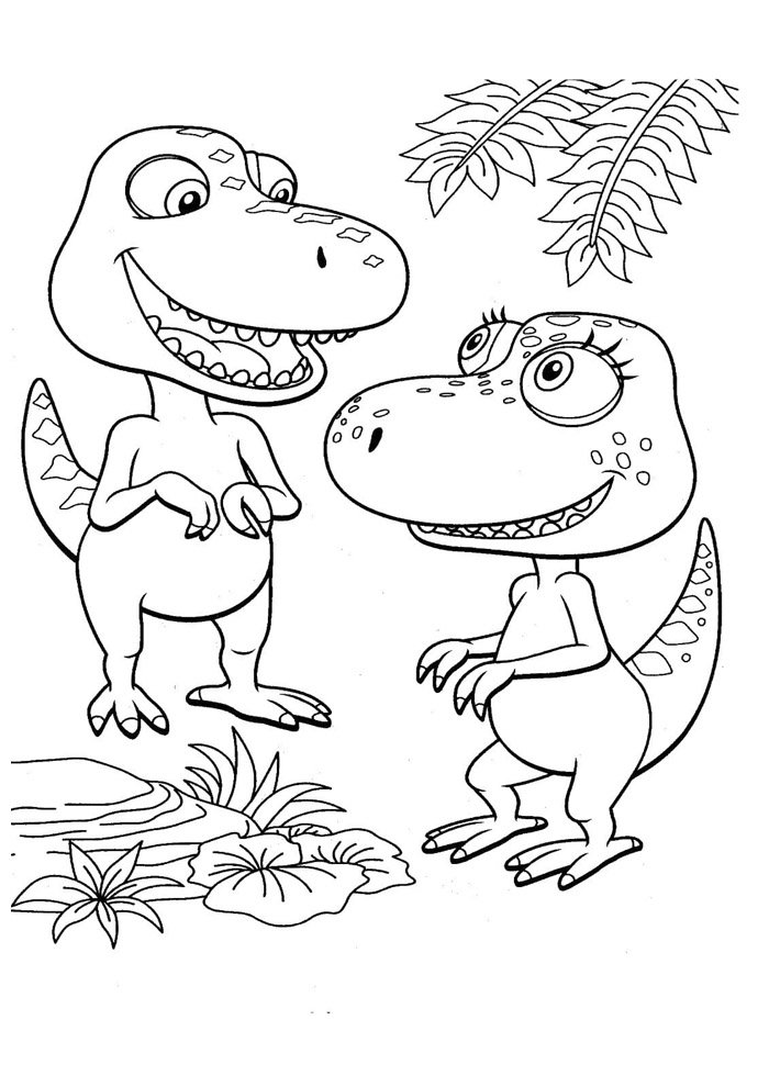 dinossauro para colorir 46