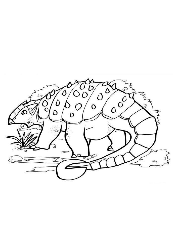 dinossauro para colorir 53