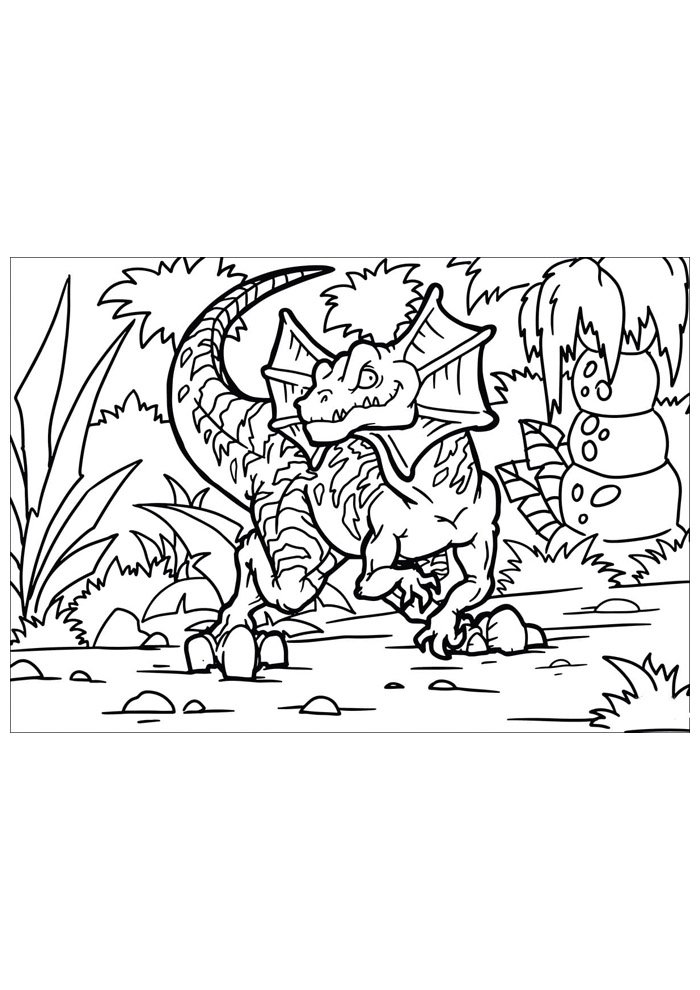 dinossauro para colorir 54