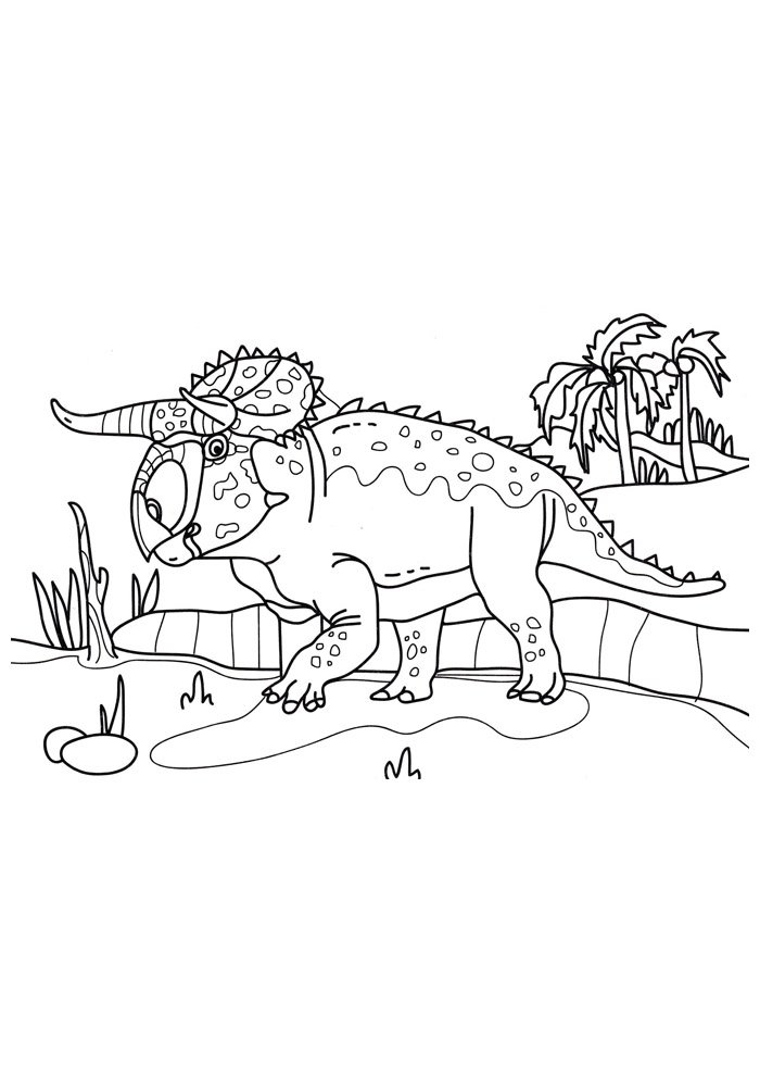 dinossauro para colorir 67