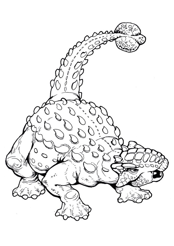 dinossauro para colorir 74