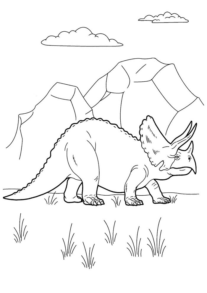 dinossauro para colorir 84