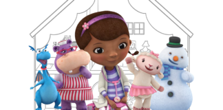 doutora brinquedos para colorir