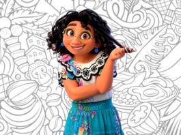 encanto para colorir