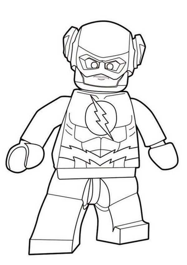 flash para colorir de lego